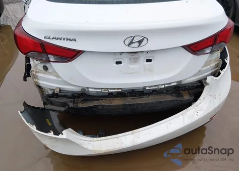 2016 Hyundai Elantra Se из США, поврежденный, VIN 5NPDH4AE1GH652750